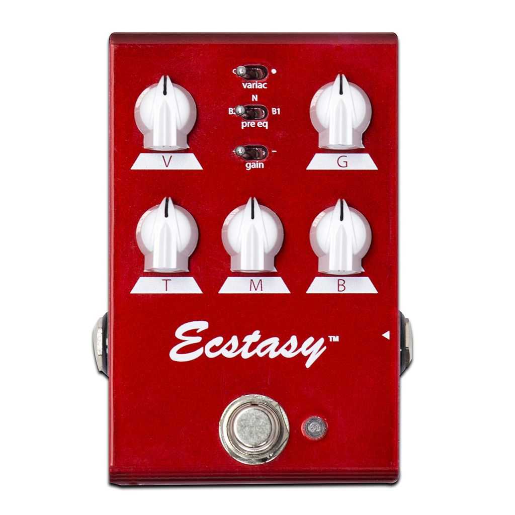Bogner Ecstasy Red Mini Overdrive Pedal