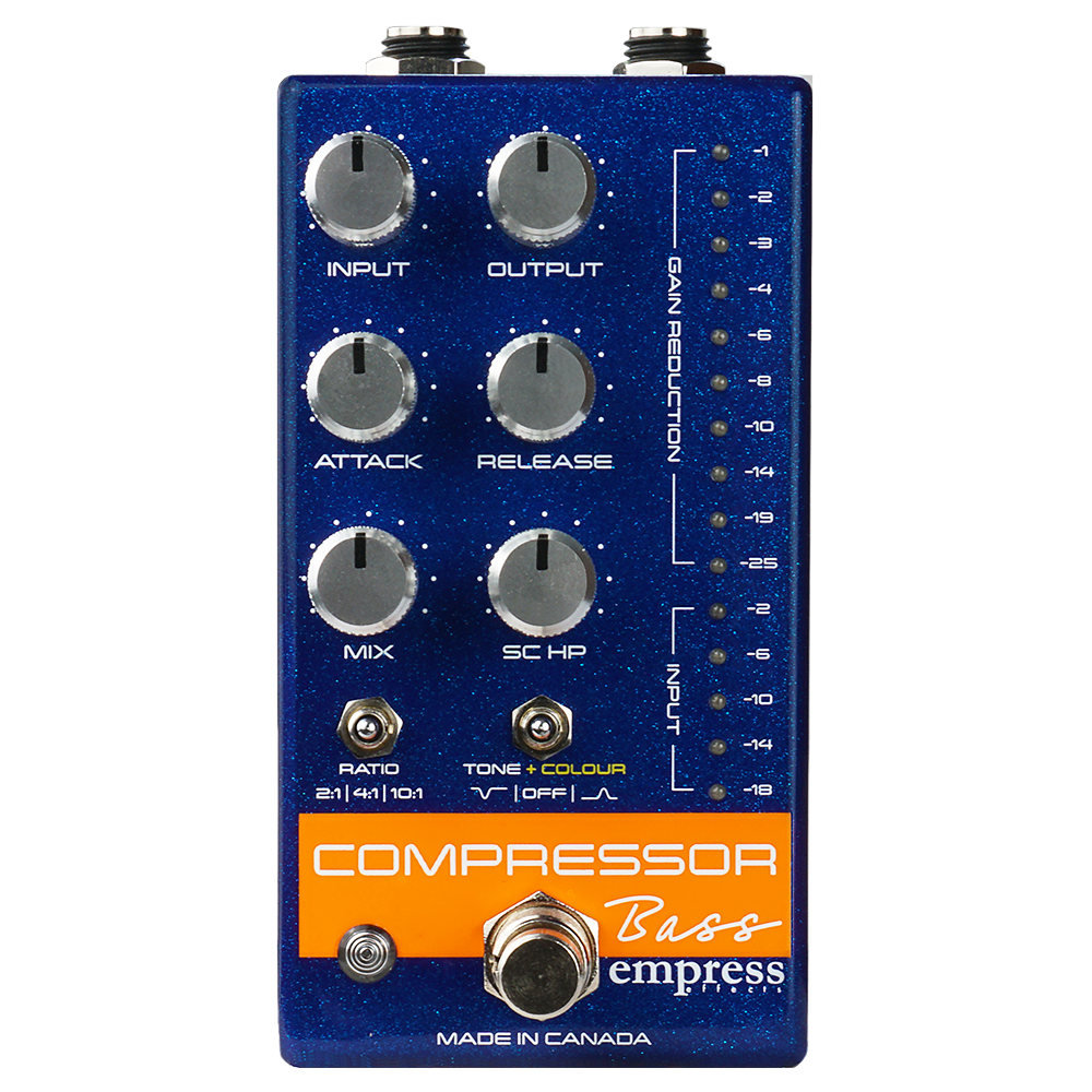 Empress Effects Bass Compressor Effects Pedal