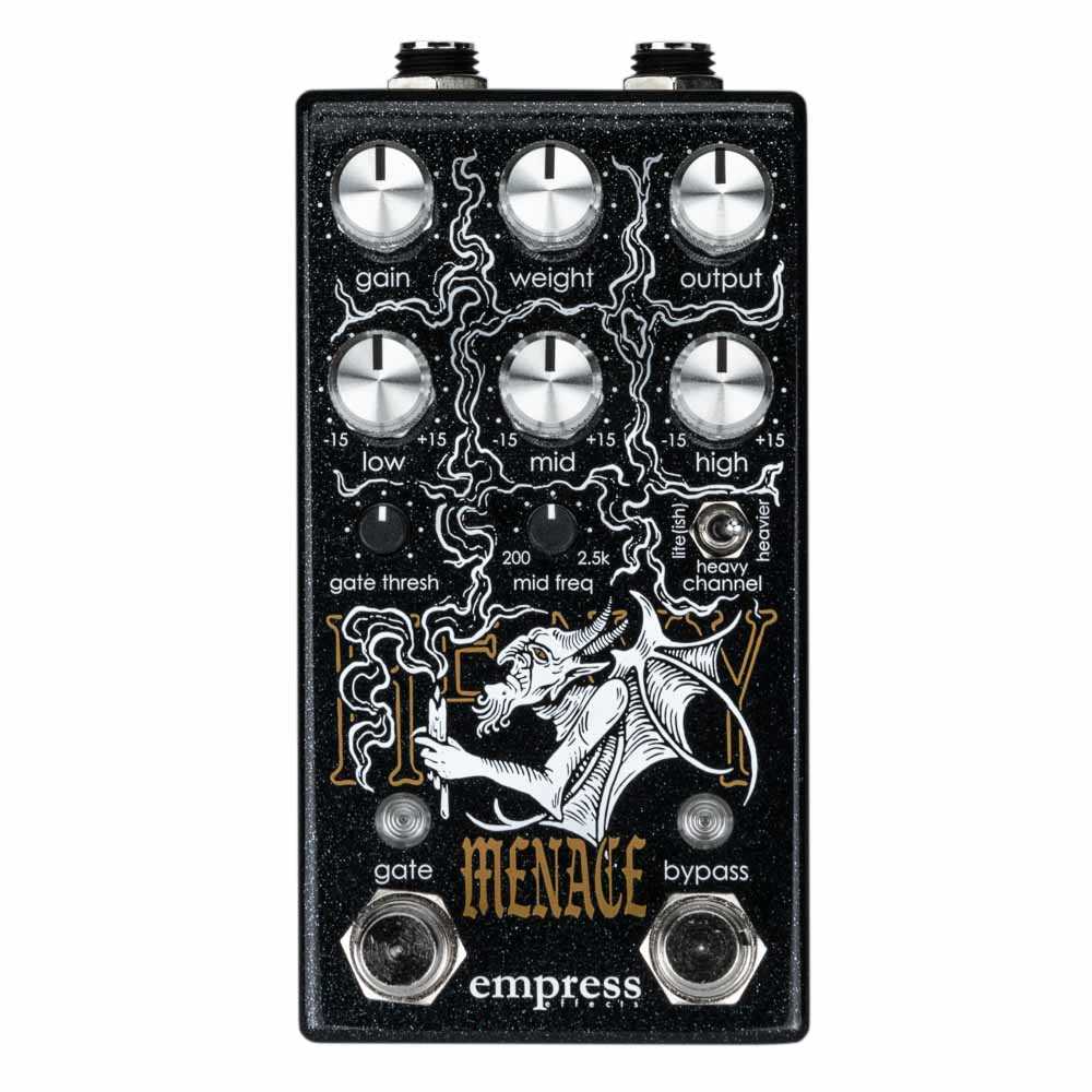Empress Effects Heavy Menace Guitar Effects Pedal EQ and Noise Gate