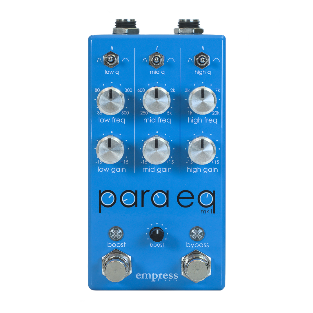 Empress Effects ParaEQ MKII Equalizer Guitar Effects Pedal