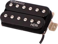 Entwistle HDN Neodymium Bar Bridge  Humbucker Nickel Pole Piece Pickup for Electric Guitar