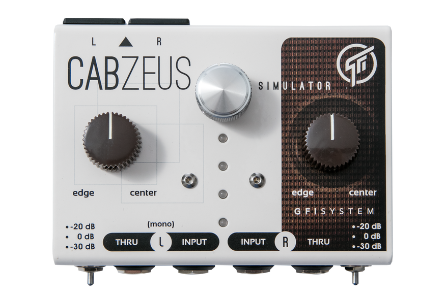 GFI System Cabzeus Stereo Speaker Simulator + DI Box
