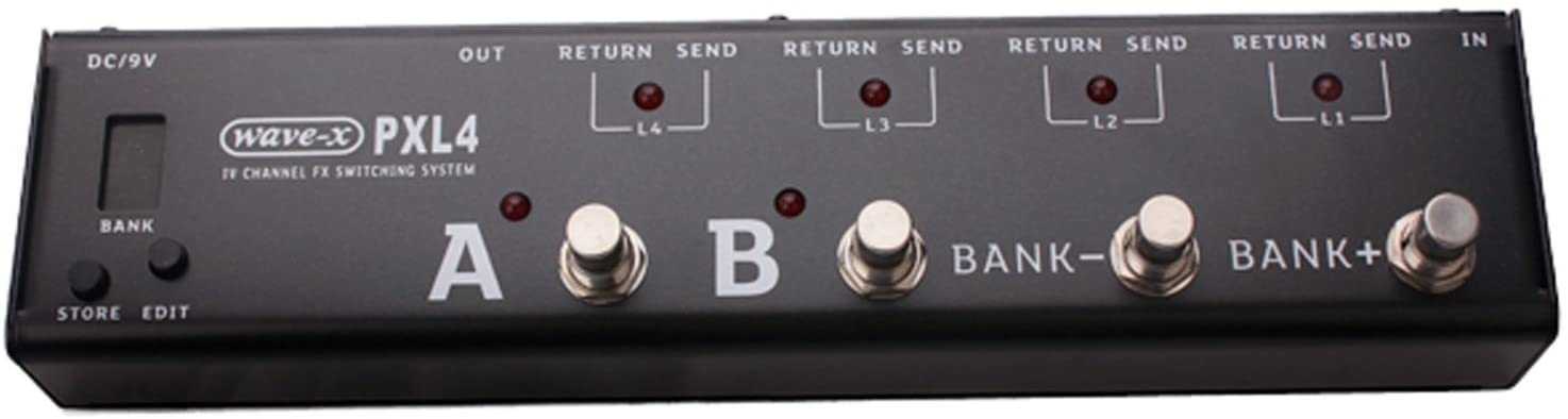 JOYO PXL4 Wave-X 4 Loop Effects Pedal Loop Switching System True Bypass