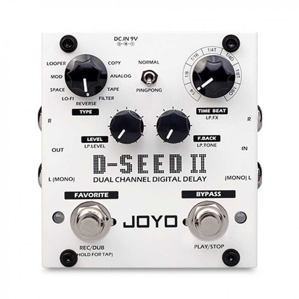 Joyo D-seed II Delay Guitar Effects Pedal