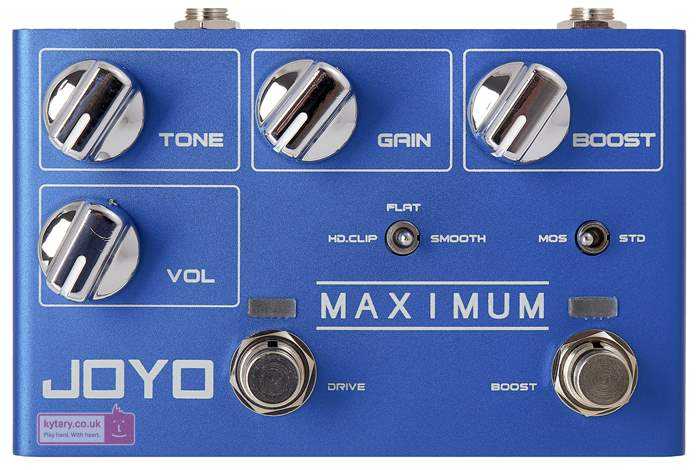 Joyo R-05 Maximum Overdrive Guitar Effects Pedal