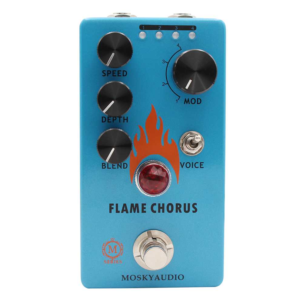 Mosky Audio Flame Chorus M-series Guitar Effect Pedal