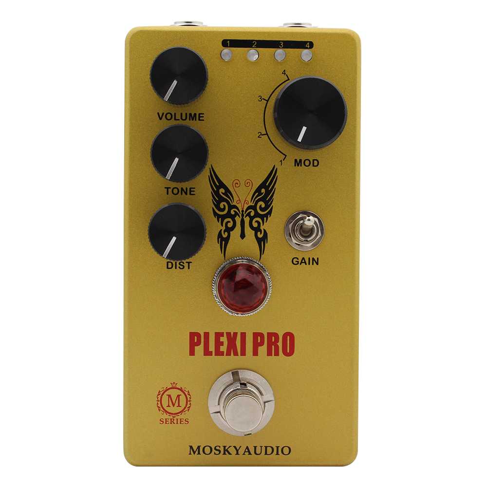 Mosky Audio Plexi Pro M-series Distortion Guitar Effect Pedal