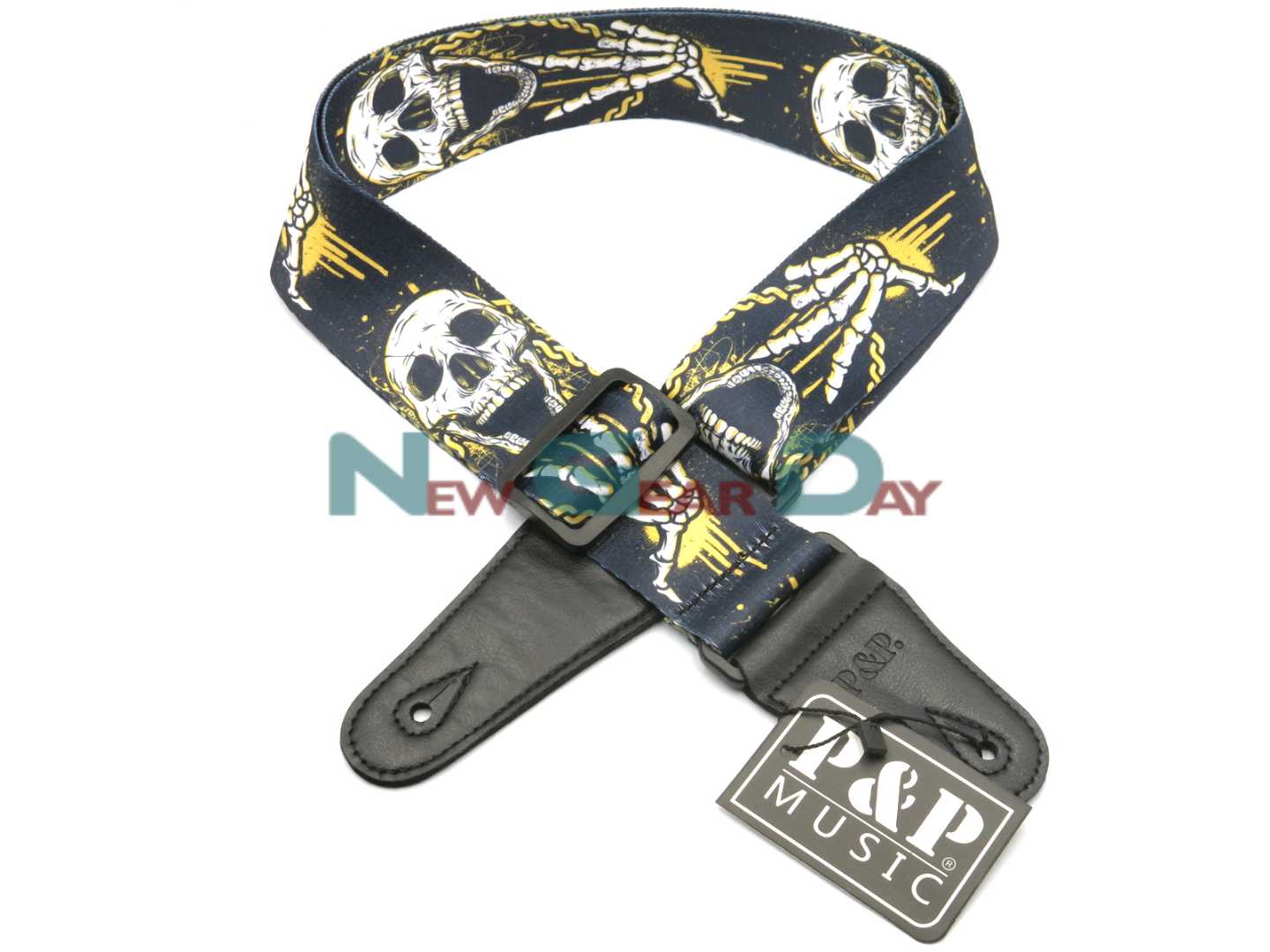 P&P S008-T Skull Guitar Strap