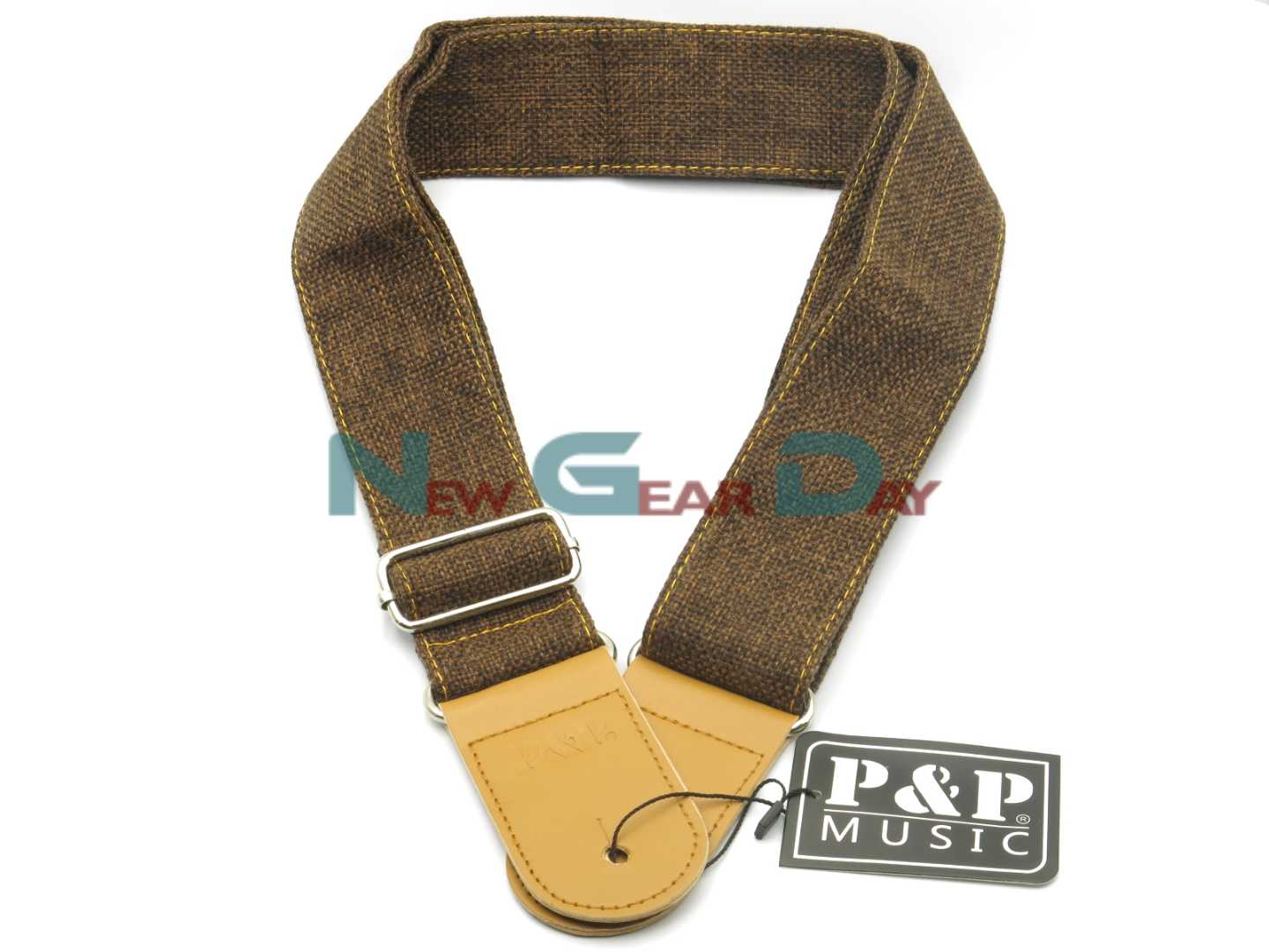P&P S152-A Brown Guitar Strap