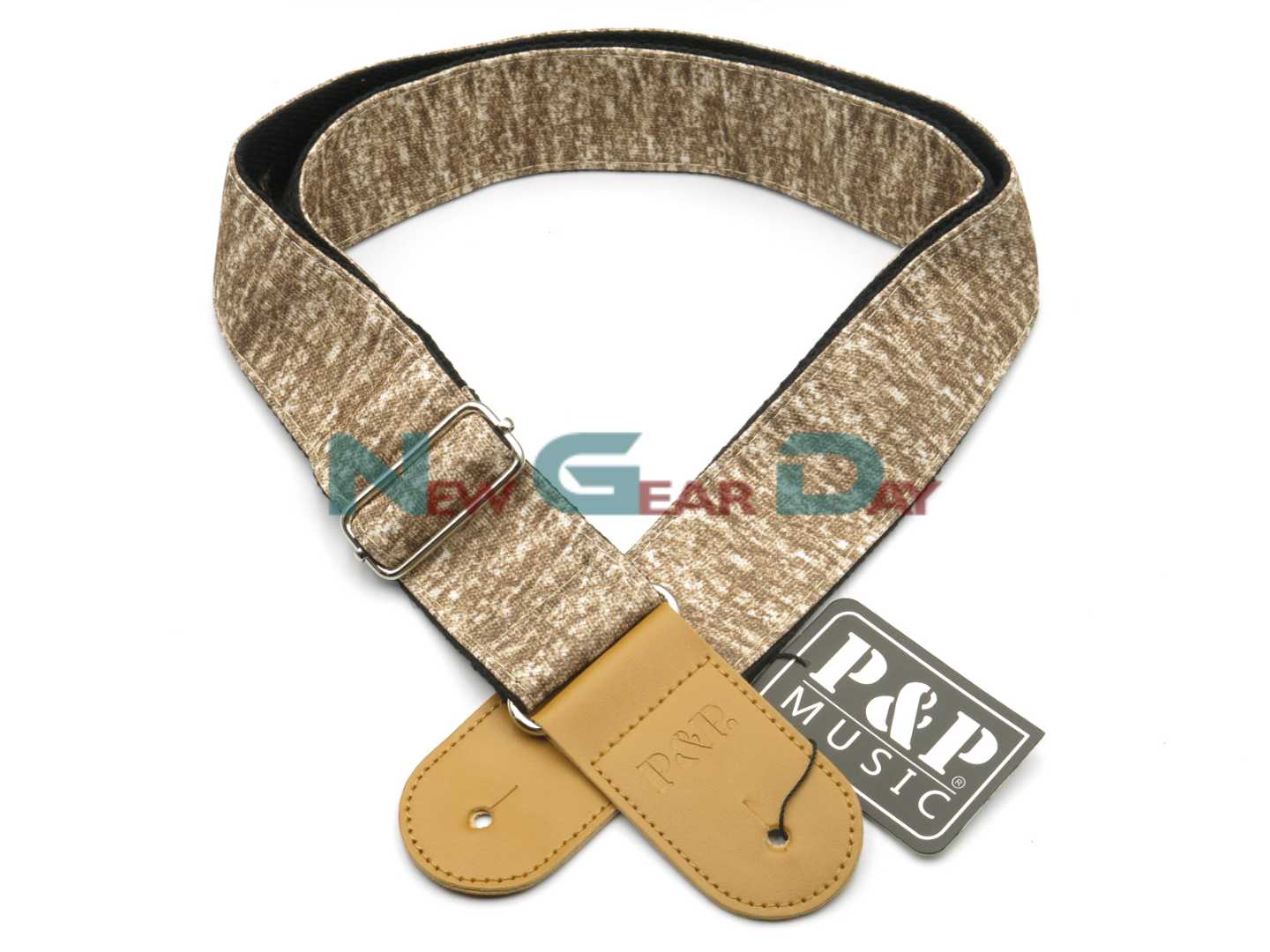 P&P S1677-D Brown Guitar Strap