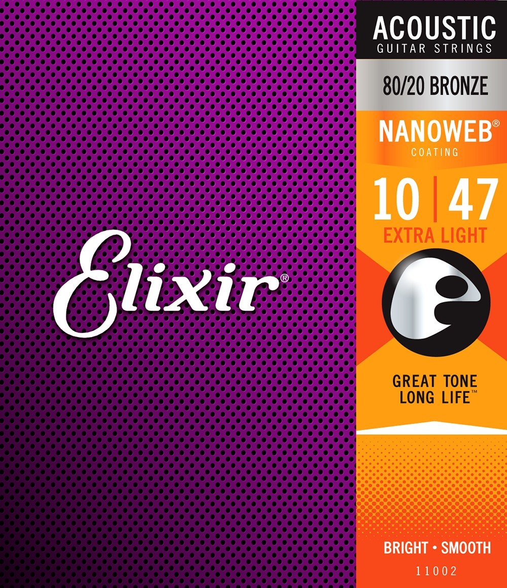 Elixir 11002 Nanoweb 80/20 (10-47) FREE SHIPPING