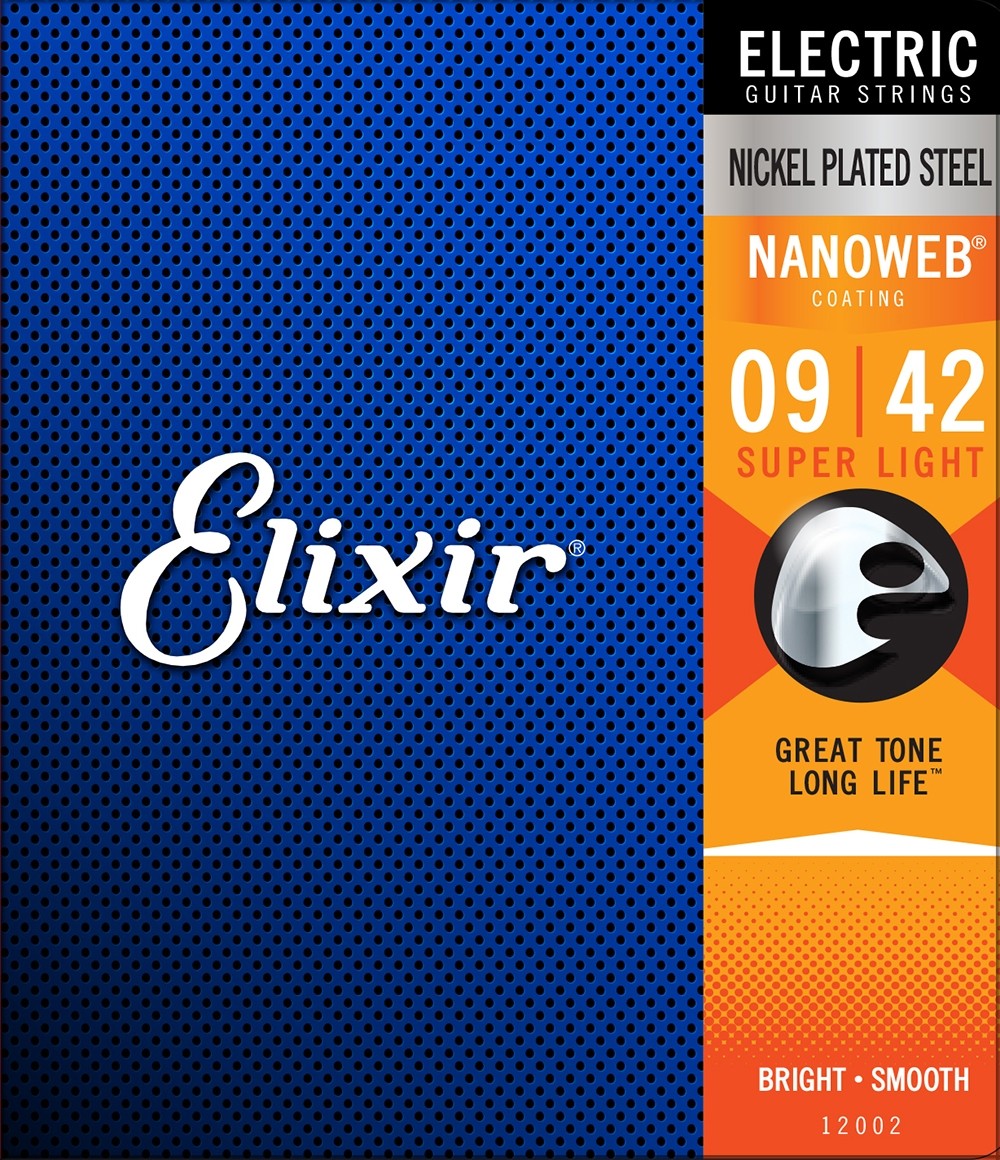 Elixir 12002 Nanoweb (9-42) FREE SHIPPING
