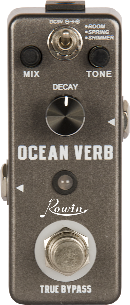 Rowin Ocean Verb Guitar Effects Reverb Pedal