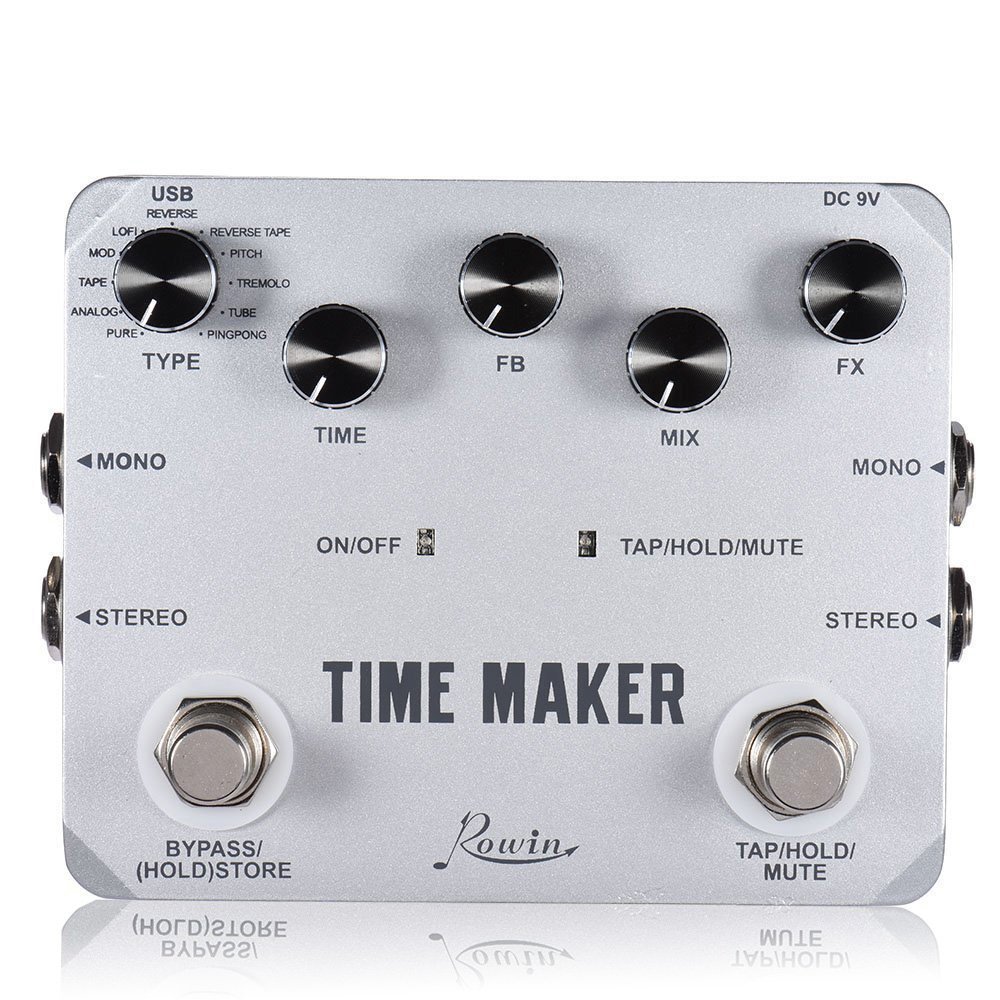 Rowin Time Maker Delay Guitar Effects Pedal