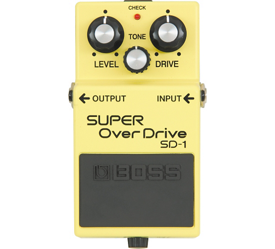 Boss SD-1 SUPER Overdrive Pedal