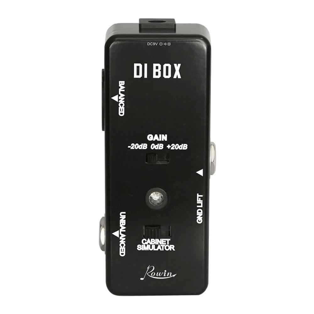 Rowin DI Box LEF-331 Guitar Effects Pedal With Cabinet Simulator