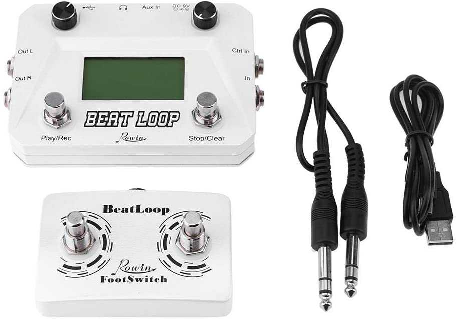 Rowin Lbl - 01 Guitar Beat Loop Drum Machine With Foot Switch