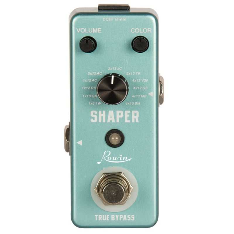 Rowin Shaper effect guitar pedal LEF-3802 cabinet simulator 11 Popular Cabs