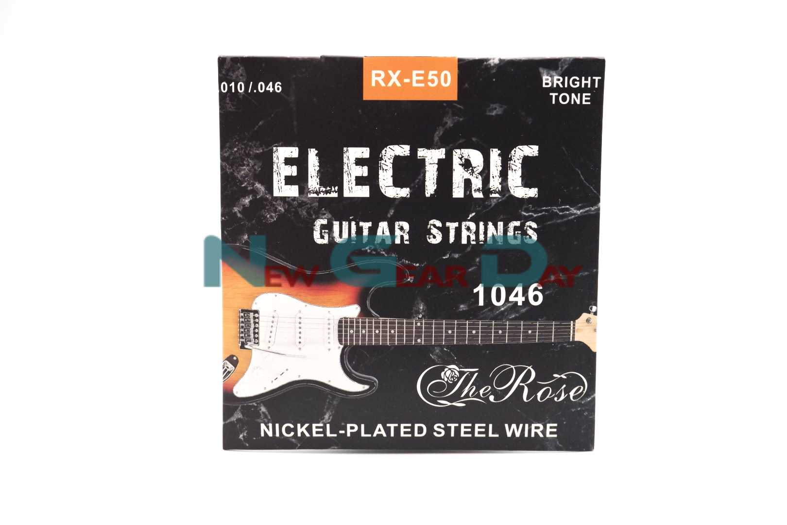 The Rose RX-E50- Electric Guitar Strings Nickel Plated Steel 10 to 46