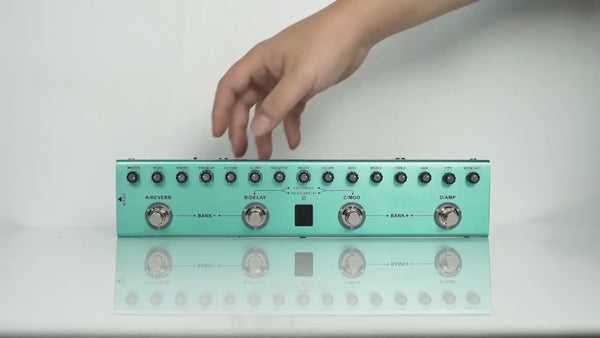 M-VAVE Tank-G V2 Guitar TANK-B V2 BASS Multi-Effects Pedal TANK-G