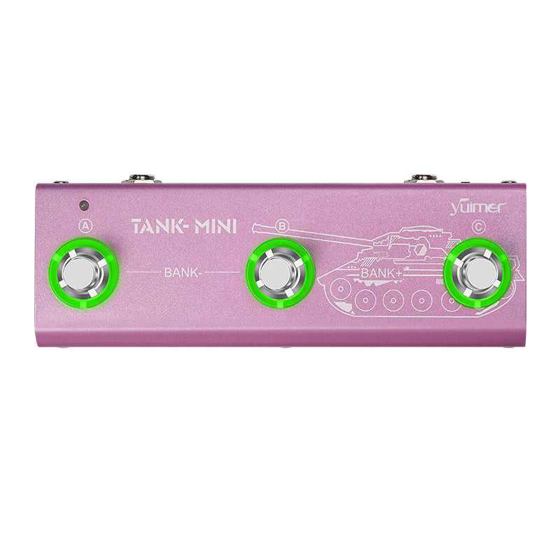 Yuimer Tank Mini Electric and Bass Guitar Multi Effect Pedal
