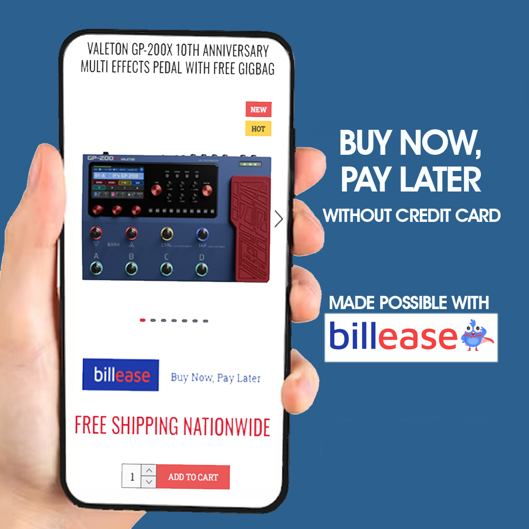 Now Accepting installments powered by Billease for Your Audio Needs. No Credit Card Required