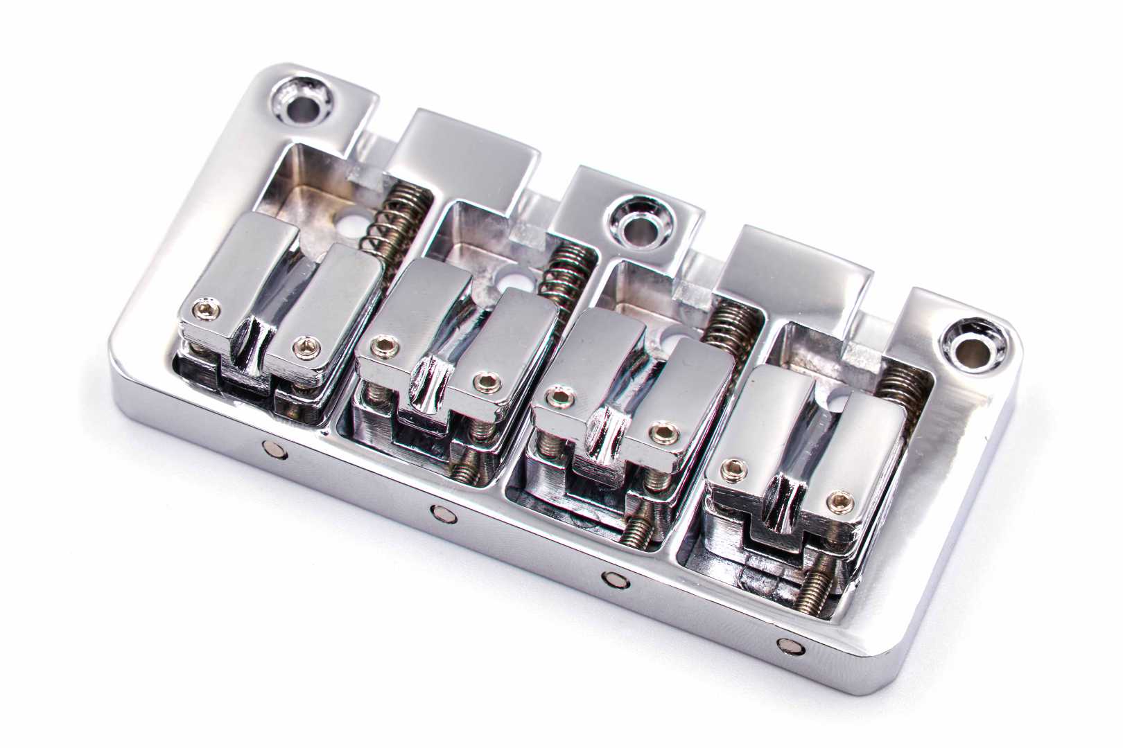 Brokk Modern Hi-Mass 4 String Bass Bridge - Chrome