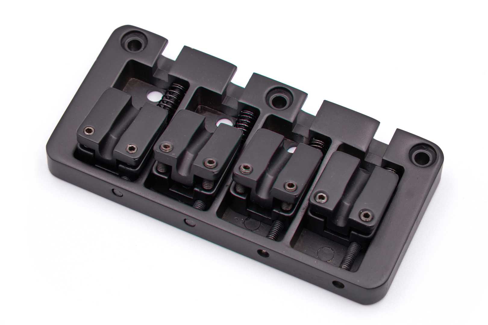 Brokk Modern Hi-Mass 4 String Bass Bridge - Matte Black