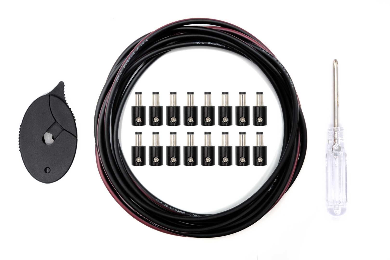 DC Solderless Wire Kit -  Power Connector Solutions - 16 kit