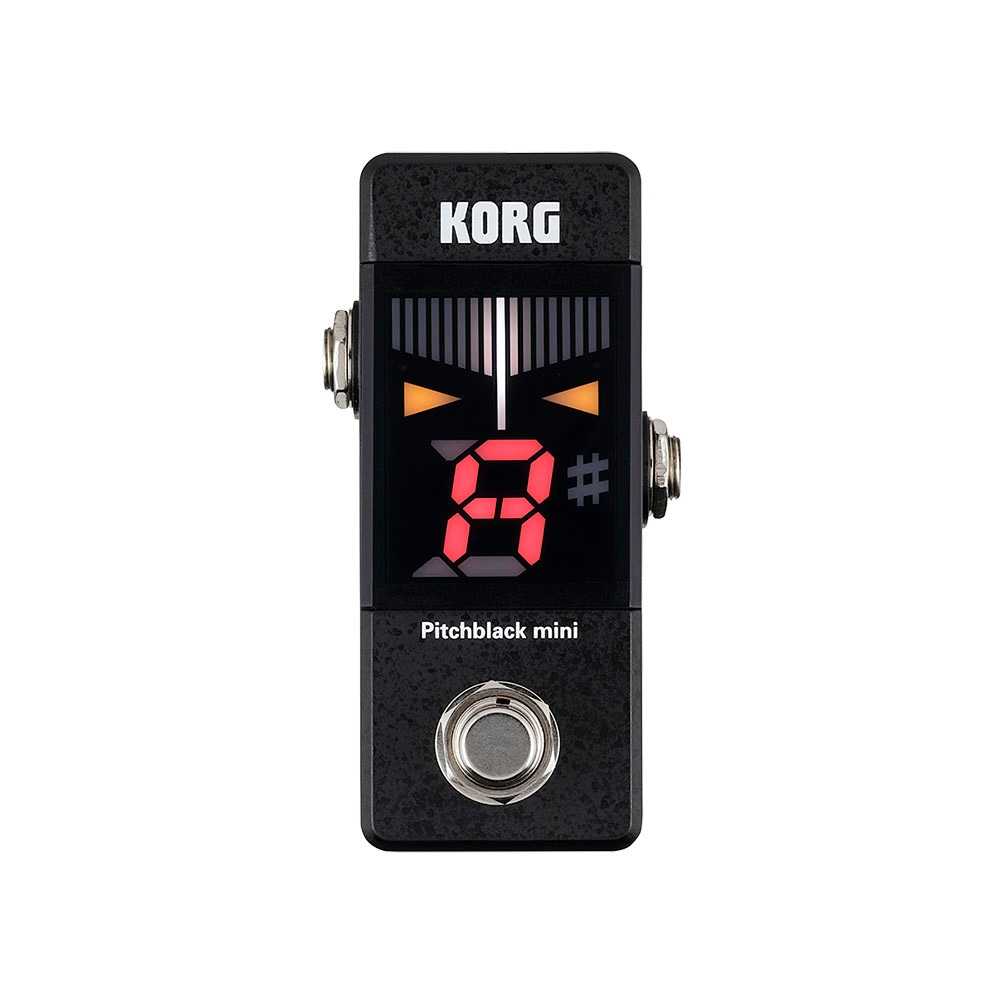 Korg Pitchblack Mini Guitar or Bass Tuner